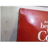Image 3 : Vintage coca-cola metal panel (25"x23")