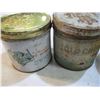 Image 2 : 3 tobacco tins