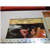Image 2 : Vintage pinup calendar - Leask, SK 1972, plus poster