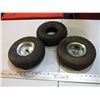 Image 1 : 3 utility tires (2 with rims) 4.10/3.50