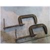 Image 2 : 2X The Money - 6 + 4" metal clamps (4)
