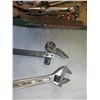 Image 4 : crescent wrecnhes, wrenches + misc