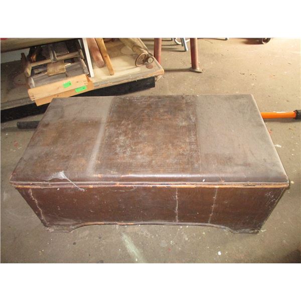 wooden storage box 16x32