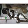 Image 4 : allen wrenches, small wrenches, cut off disc, misc
