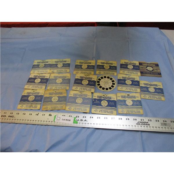 Vintage viewmaster reels