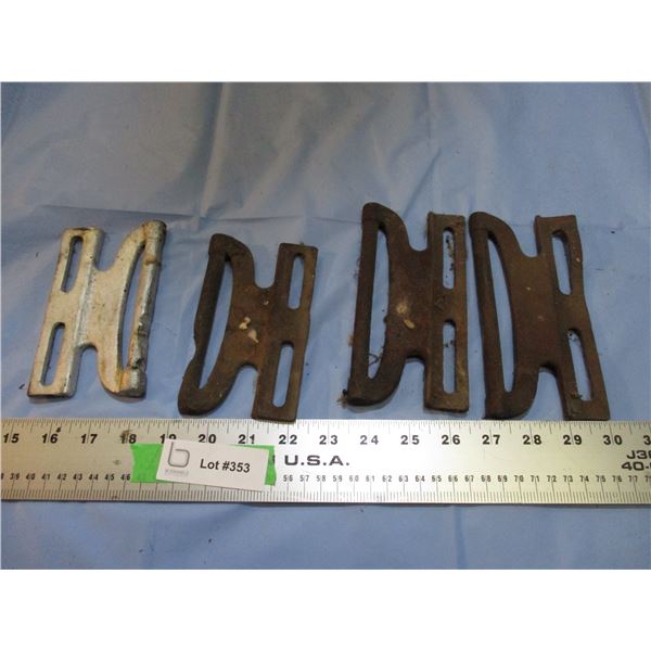 vintage buggy mud scrapers