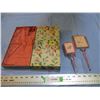 Image 1 : vintage mirror + brush set