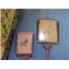 Image 2 : vintage mirror + brush set