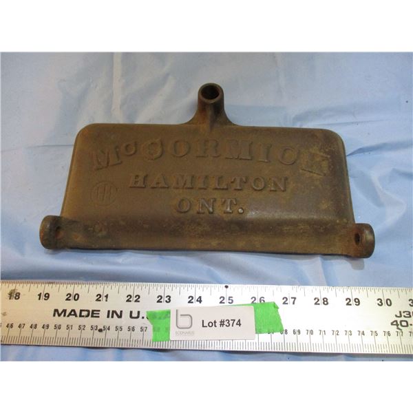 McCormick Cast Iron Mower Lid