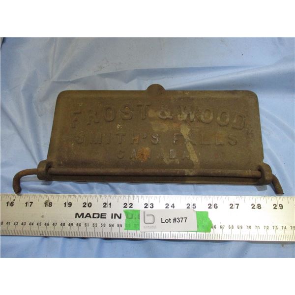 Frost & Woods Cast Iron Mower Lid