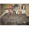 Image 2 : Metal work bench with drawers with contents - 48x24x37" high