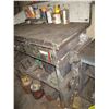 Image 4 : Metal work bench with drawers with contents - 48x24x37" high