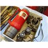 Image 2 : Grease Gun, Thermos, Carb, Tasco Binoculars, misc