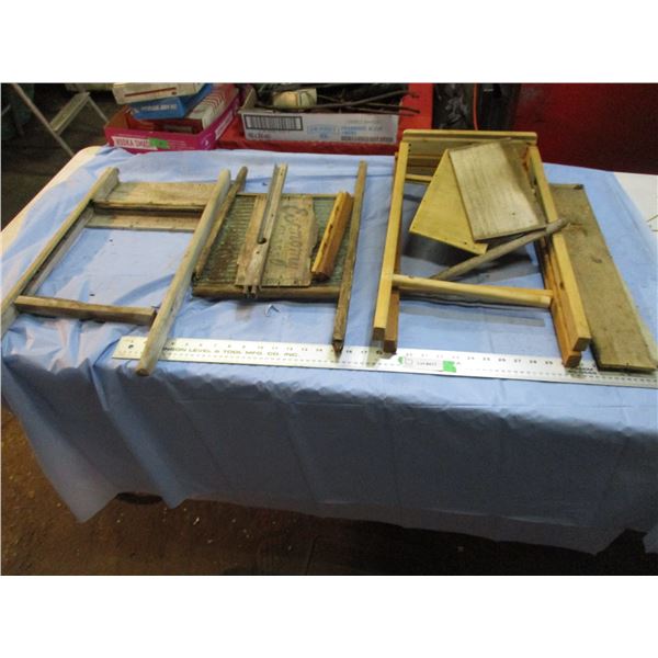 Vintage Washboard Parts