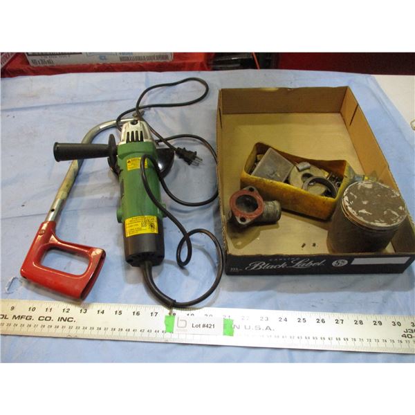 Superior angle grinder + misc