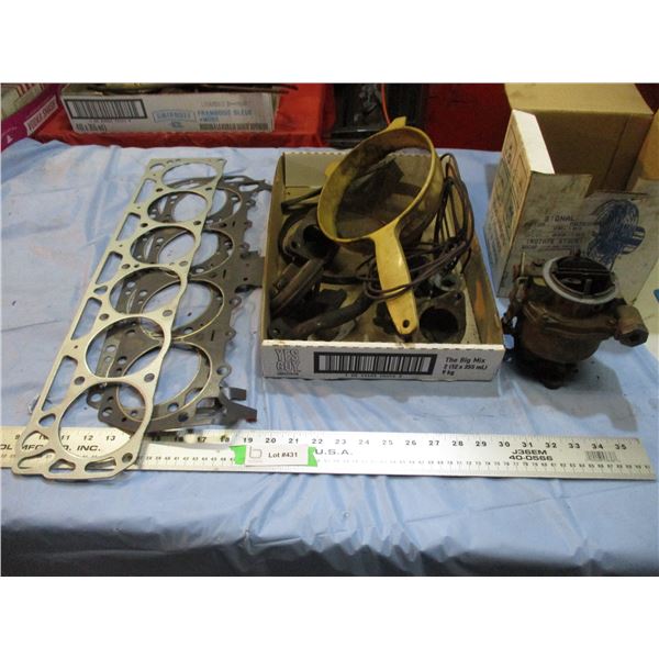 Gasket, GM Carb, misc