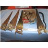 Image 1 : hand saws, pump handle, misc