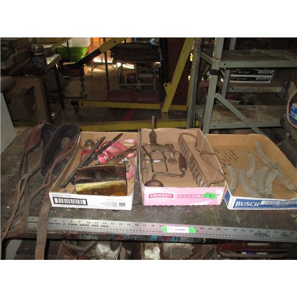 rock city tobacco tin. horse related. misc