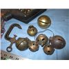 Image 2 : Bells, clamp, wood sockets, misc