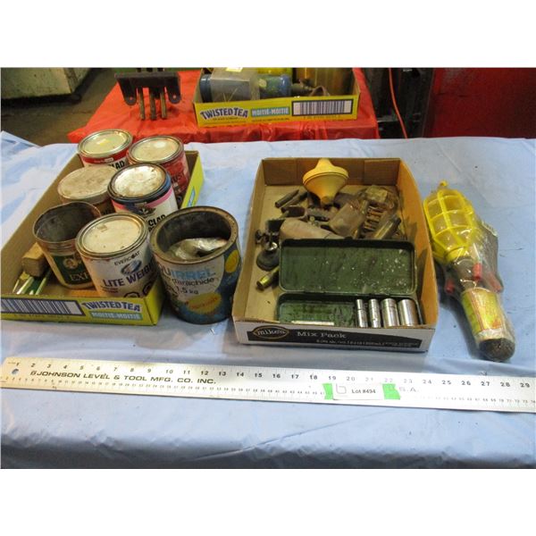 new trouble light, sockets, misc