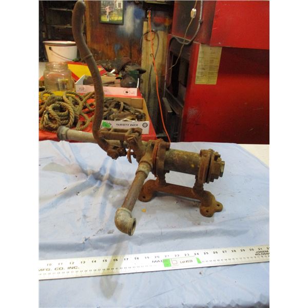 vintage cistern pump