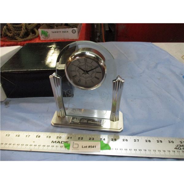 50th anniversary clock - battery operated