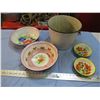 Image 1 : enamel bowls + pail