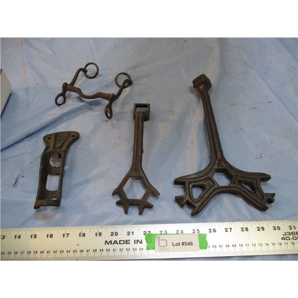 vintage specialty wrenches, buggy whip holder