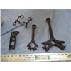 Image 1 : vintage specialty wrenches, buggy whip holder