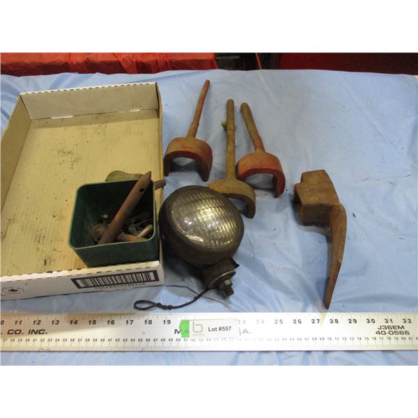 wagon wheel wrenches, light, misc