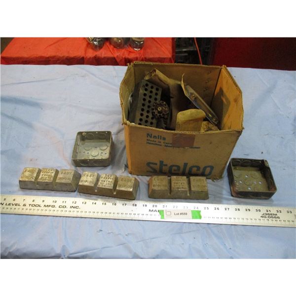 stamps? paperweights? electrical related