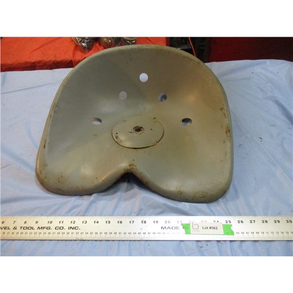 tin tractor seat