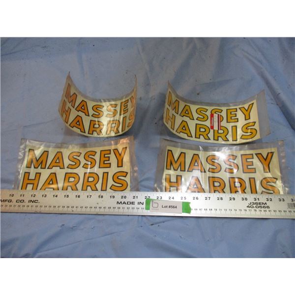 2x The Money - Massey Harris Decals (4 total)