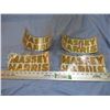 Image 1 : 2x The Money - Massey Harris Decals (4 total)