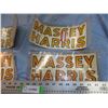 Image 3 : 2x The Money - Massey Harris Decals (4 total)