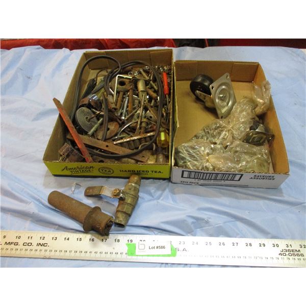 screws, nuts, washers, misc