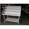 Image 1 : Metal display cabinet for books/magazines (48x21x48)