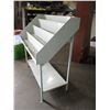 Image 3 : Metal display cabinet for books/magazines (48x21x48)