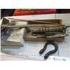 Image 4 : grease gun, clevis, hose clamps, misc