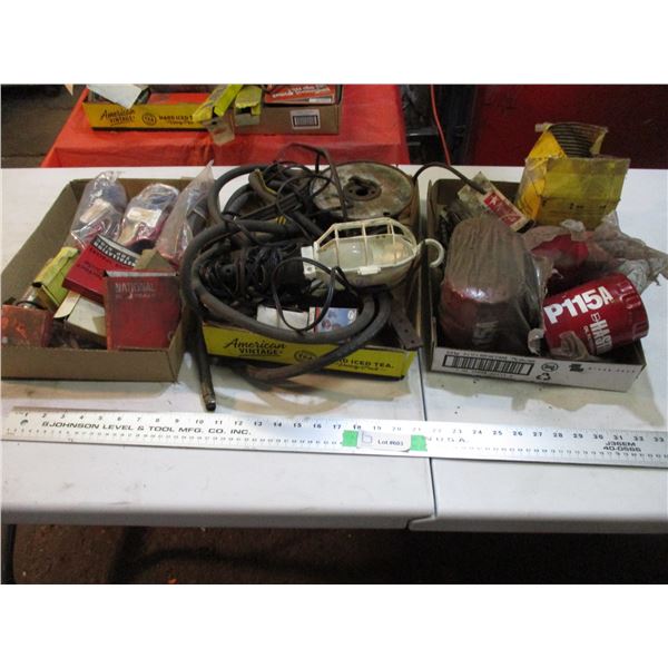 Trouble light, harness belt