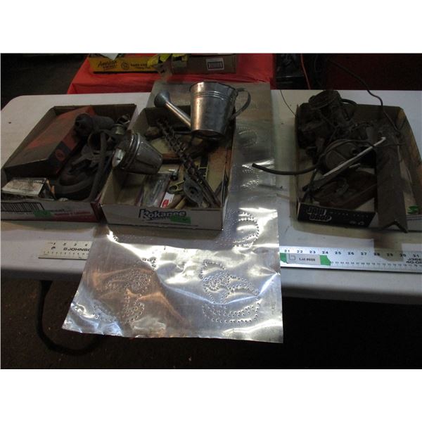 carb, auto parts, drill bits, misc