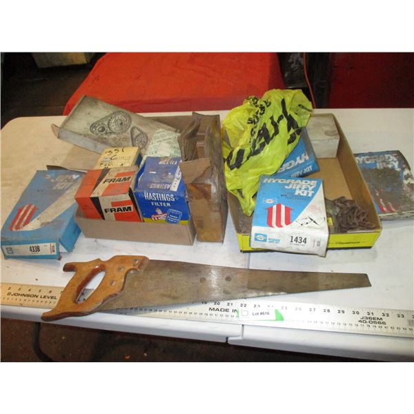 auto parts, hand saw