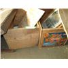 Image 2 : 2 wooden crates + card table