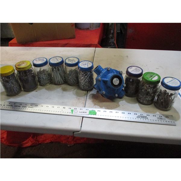 Hypro Model 7560c pump, screws, nails, bolts