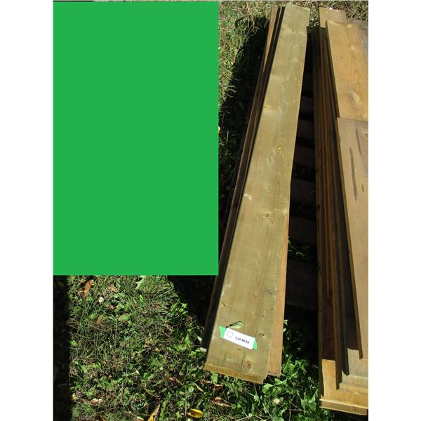 5.25" (6) deck boards - pressure treated