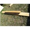 Image 1 : misc lumber + rough cut board - 1.5x8ft