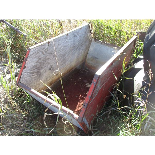 wooden cart 48" long x23" wide