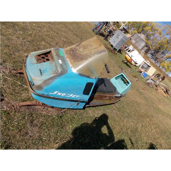 1972 Snow Jet snowmobile (for parts)