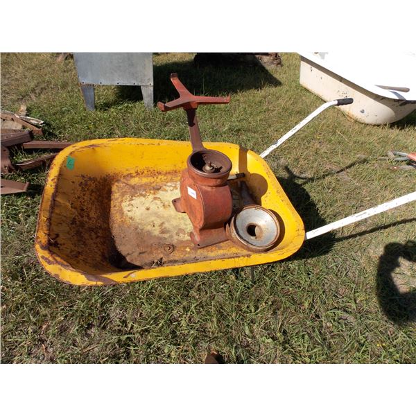 Wheel Barrow + Cream Separator Parts