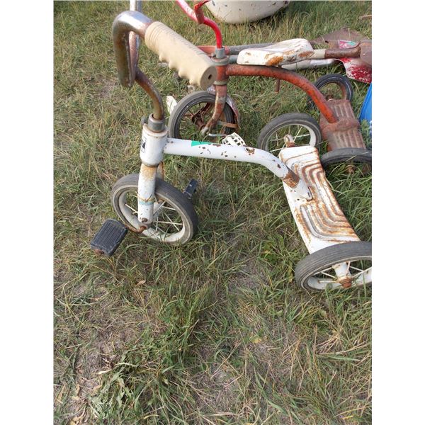 Pair of Vintage Tricycles